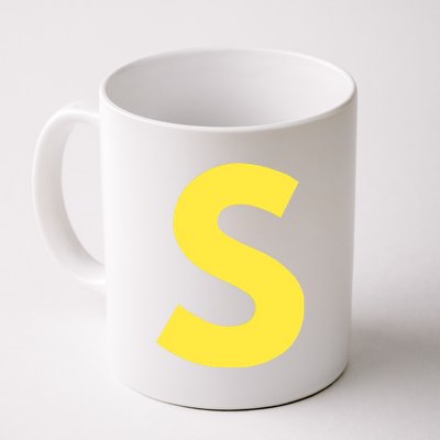 Letter S Funny Matching Halloween Costume Coffee Mug