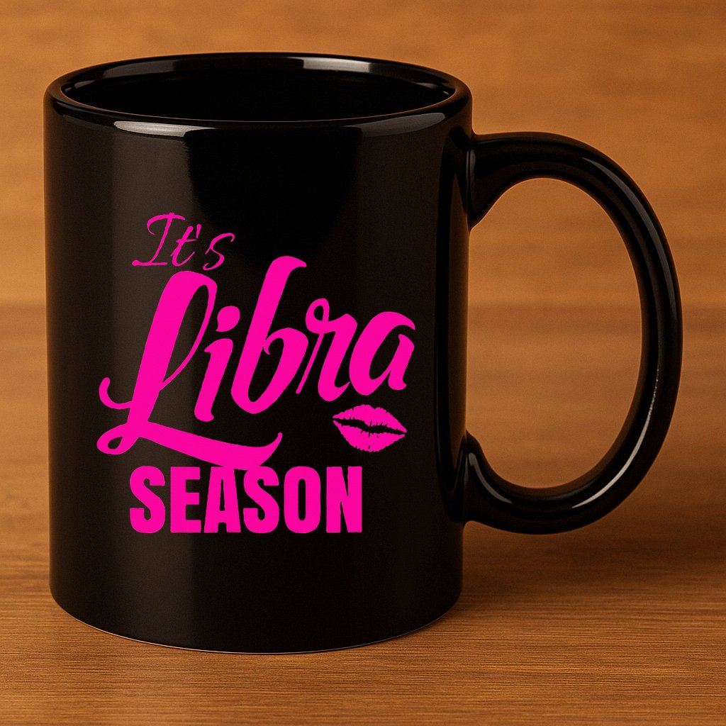 Libra S For Its Libra Season Libra Zodiac Sign 11oz C Handle Ceramic Mug