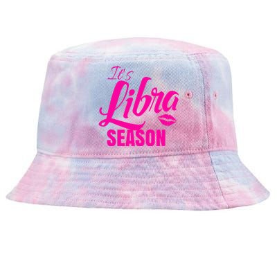 Libra S For Its Libra Season Libra Zodiac Sign Tie-Dyed Bucket Hat