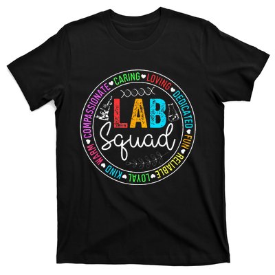 Lab Squad Funny Lab Week 2024 Medical Laboratory Technician T-Shirt