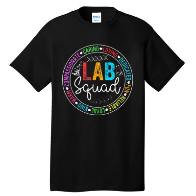 Lab Squad Funny Lab Week 2024 Medical Laboratory Technician Tall T-Shirt