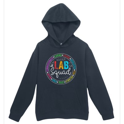 Lab Squad Funny Lab Week 2024 Medical Laboratory Technician Urban Pullover Hoodie