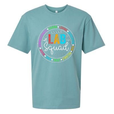 Lab Squad Funny Lab Week 2024 Medical Laboratory Technician Sueded Cloud Jersey T-Shirt