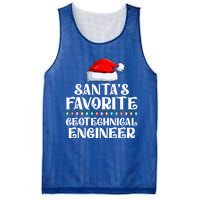 Lights SantaS Favorites Geotechnical Engineer Christmas Meaningful Gift Mesh Reversible Basketball Jersey Tank