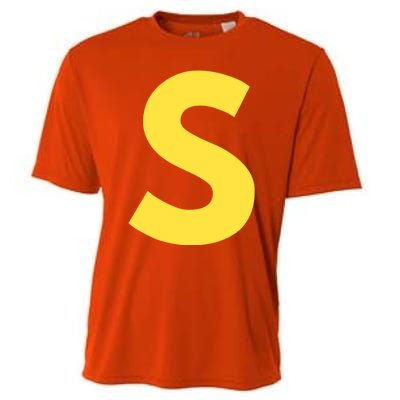 Letter S Funny Matching Halloween Costume Cooling Performance Crew T-Shirt