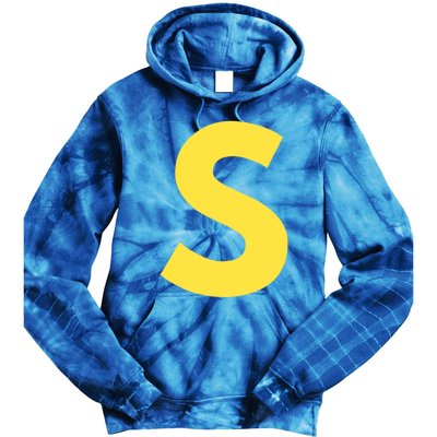 Letter S Funny Matching Halloween Costume Tie Dye Hoodie