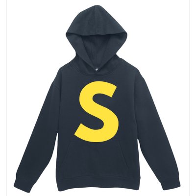 Letter S Funny Matching Halloween Costume Urban Pullover Hoodie