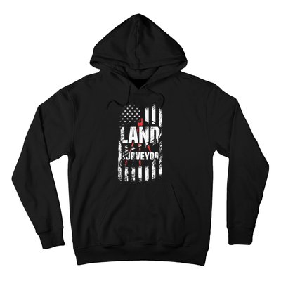 Land Surveying Flag Funny Surveyor Gifts Hoodie