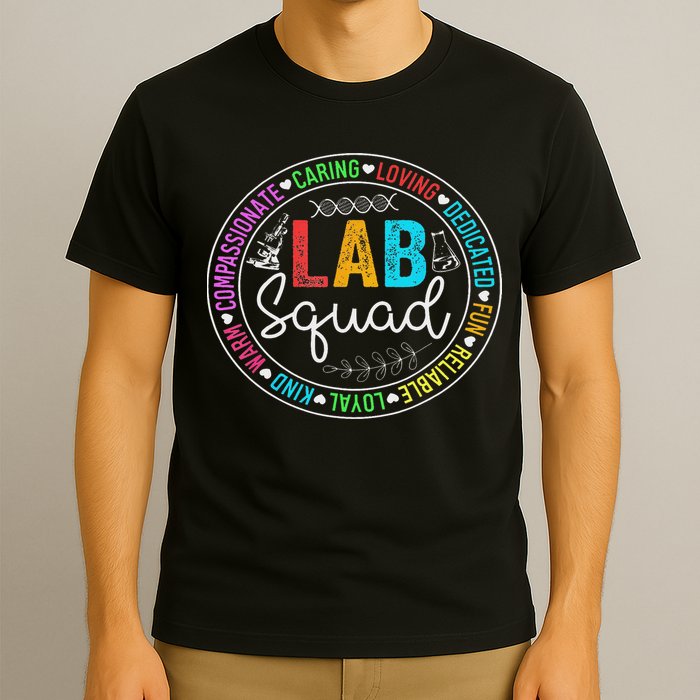 Lab Squad Funny Lab Week 2025 Medical Laboratory Technician T-Shirt