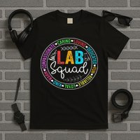Lab Squad Funny Lab Week 2025 Medical Laboratory Technician T-Shirt