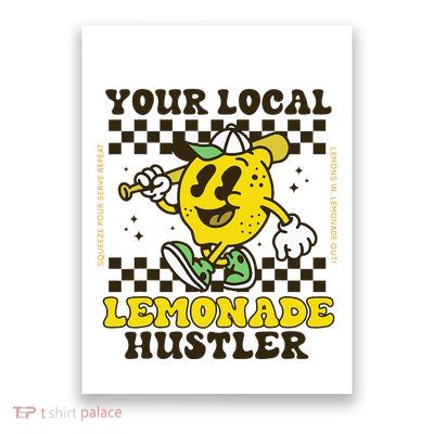 Lemon Stand Funny Lemonade Entrepreneur Poster