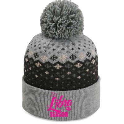 Libra Shirts For Women ItS Libra Season Libra Zodiac Sign The Baniff Cuffed Pom Beanie