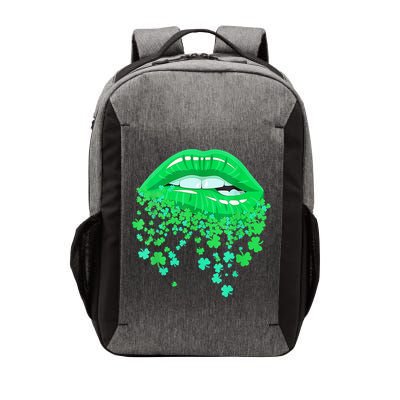 Lips Sexy Green Cool Irish Shamrock St Patricks Day Vector Backpack