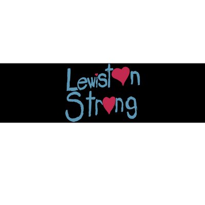 Lewiston Strong Gift Lewiston Strong Bumper Sticker