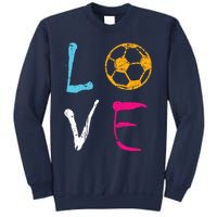 Love Soccer Girl Funny Soccer Player Sweatshirt