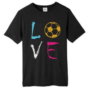 Love Soccer Girl Funny Soccer Player Tall Fusion ChromaSoft Performance T-Shirt