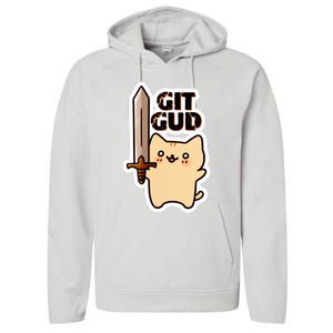 Lyra Stormclaw Git Gud Performance Fleece Hoodie