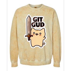 Lyra Stormclaw Git Gud Colorblast Crewneck Sweatshirt