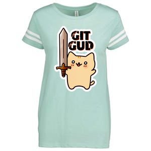 Lyra Stormclaw Git Gud Enza Ladies Jersey Football T-Shirt