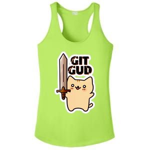 Lyra Stormclaw Git Gud Ladies PosiCharge Competitor Racerback Tank