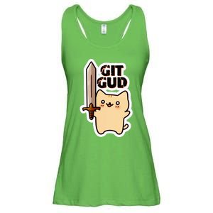 Lyra Stormclaw Git Gud Ladies Essential Flowy Tank