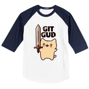 Lyra Stormclaw Git Gud Baseball Sleeve Shirt