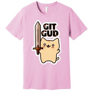 Lyra Stormclaw Git Gud Premium T-Shirt