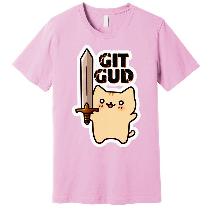 Lyra Stormclaw Git Gud Premium T-Shirt