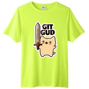 Lyra Stormclaw Git Gud Tall Fusion ChromaSoft Performance T-Shirt