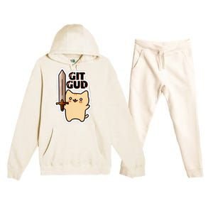 Lyra Stormclaw Git Gud Premium Hooded Sweatsuit Set