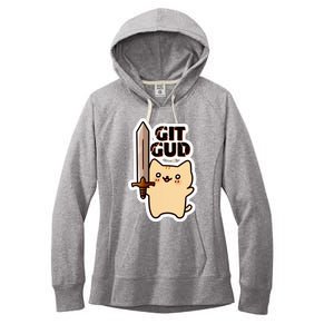 Lyra Stormclaw Git Gud Women's Fleece Hoodie