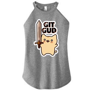 Lyra Stormclaw Git Gud Women's Perfect Tri Rocker Tank