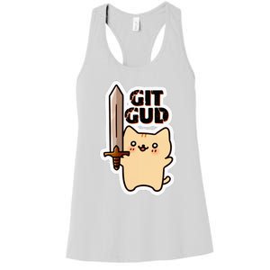 Lyra Stormclaw Git Gud Women's Racerback Tank