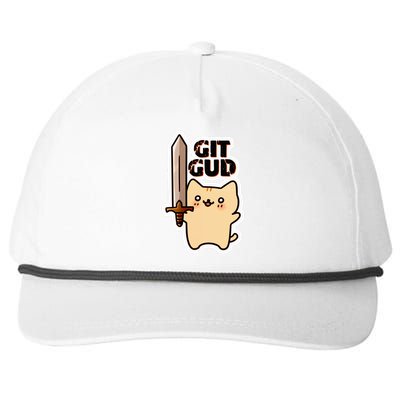 Lyra Stormclaw Git Gud Snapback Five-Panel Rope Hat