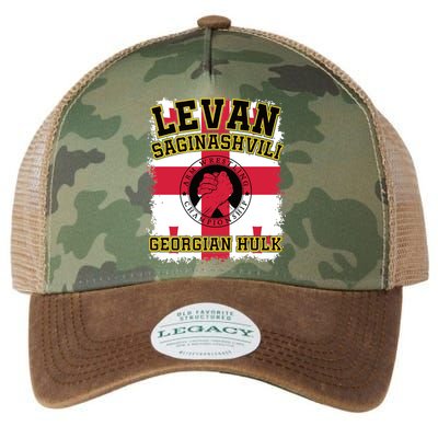Levan Saginashvili Arm Wrestling Champion Legacy Tie Dye Trucker Hat