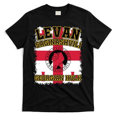 Levan Saginashvili Arm Wrestling Champion T-Shirt