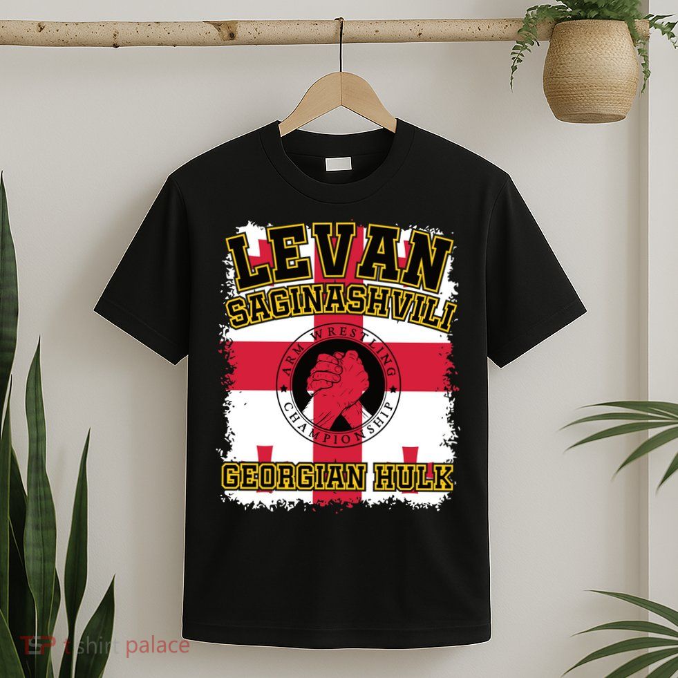 Levan Saginashvili Arm Wrestling Champion T-Shirt