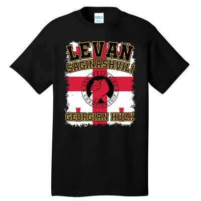 Levan Saginashvili Arm Wrestling Champion Tall T-Shirt