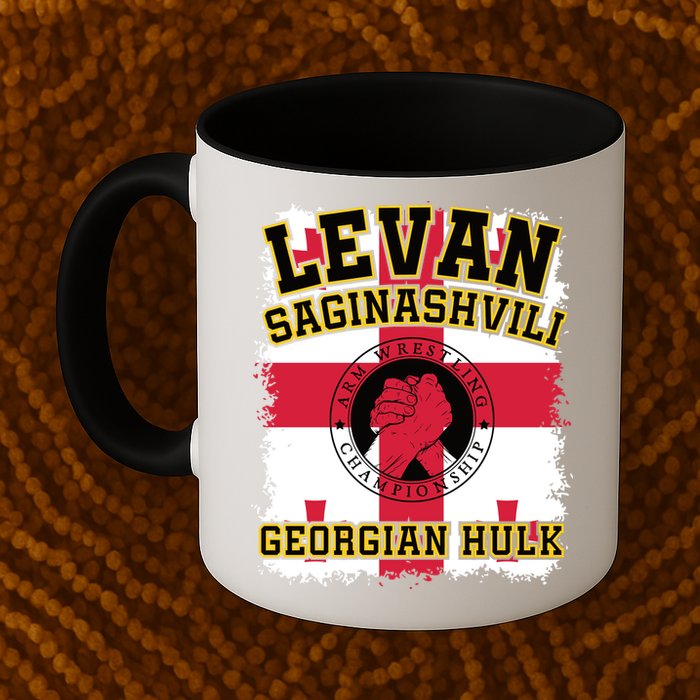 Levan Saginashvili Arm Wrestling Champion Mug
