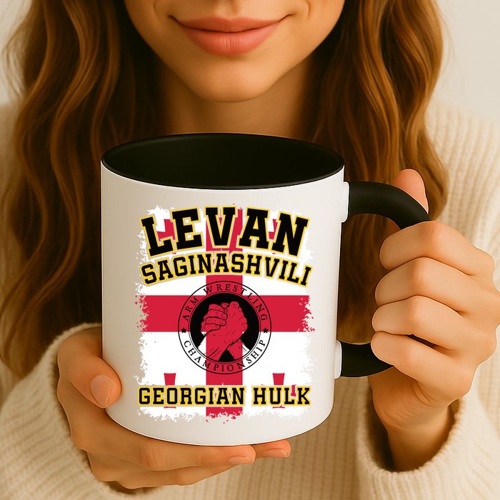 Levan Saginashvili Arm Wrestling Champion Mug