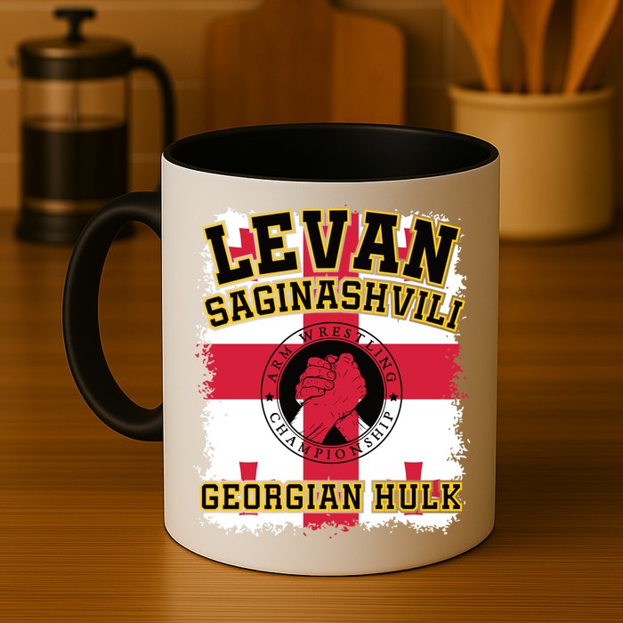 Levan Saginashvili Arm Wrestling Champion Mug
