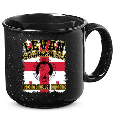 Levan Saginashvili Arm Wrestling Champion 15oz Campfire Ceramic Mug
