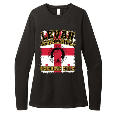 Levan Saginashvili Arm Wrestling Champion Womens CVC Long Sleeve Shirt