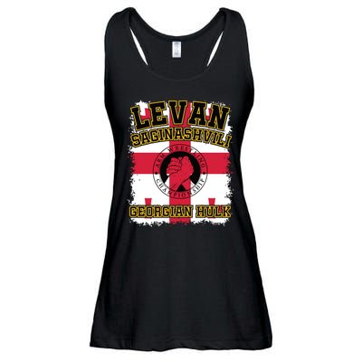 Levan Saginashvili Arm Wrestling Champion Ladies Essential Flowy Tank