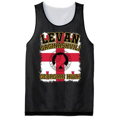 Levan Saginashvili Arm Wrestling Champion Mesh Reversible Basketball Jersey Tank