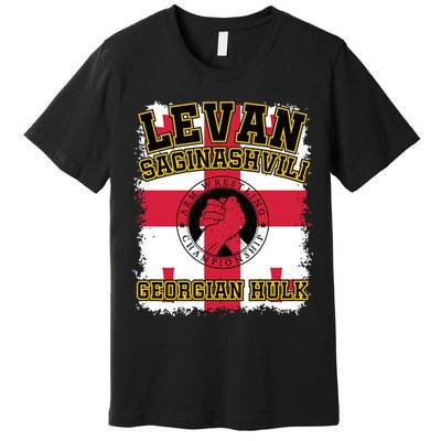 Levan Saginashvili Arm Wrestling Champion Premium T-Shirt