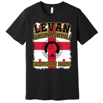 Levan Saginashvili Arm Wrestling Champion Premium T-Shirt