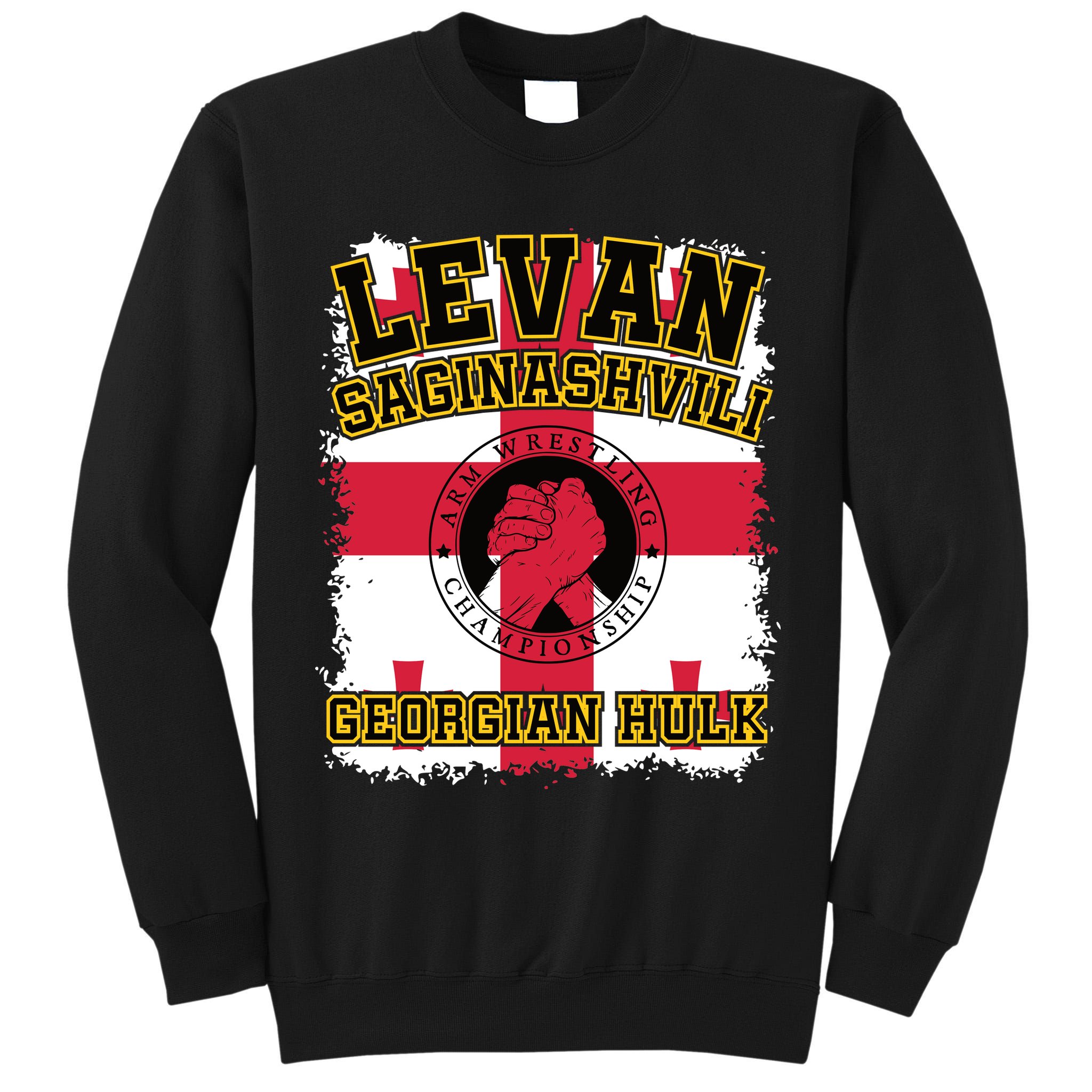 Levan Saginashvili Arm Wrestling Champion Tall Sweatshirt