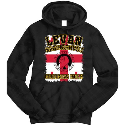 Levan Saginashvili Arm Wrestling Champion Tie Dye Hoodie