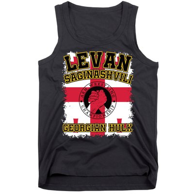 Levan Saginashvili Arm Wrestling Champion Tank Top